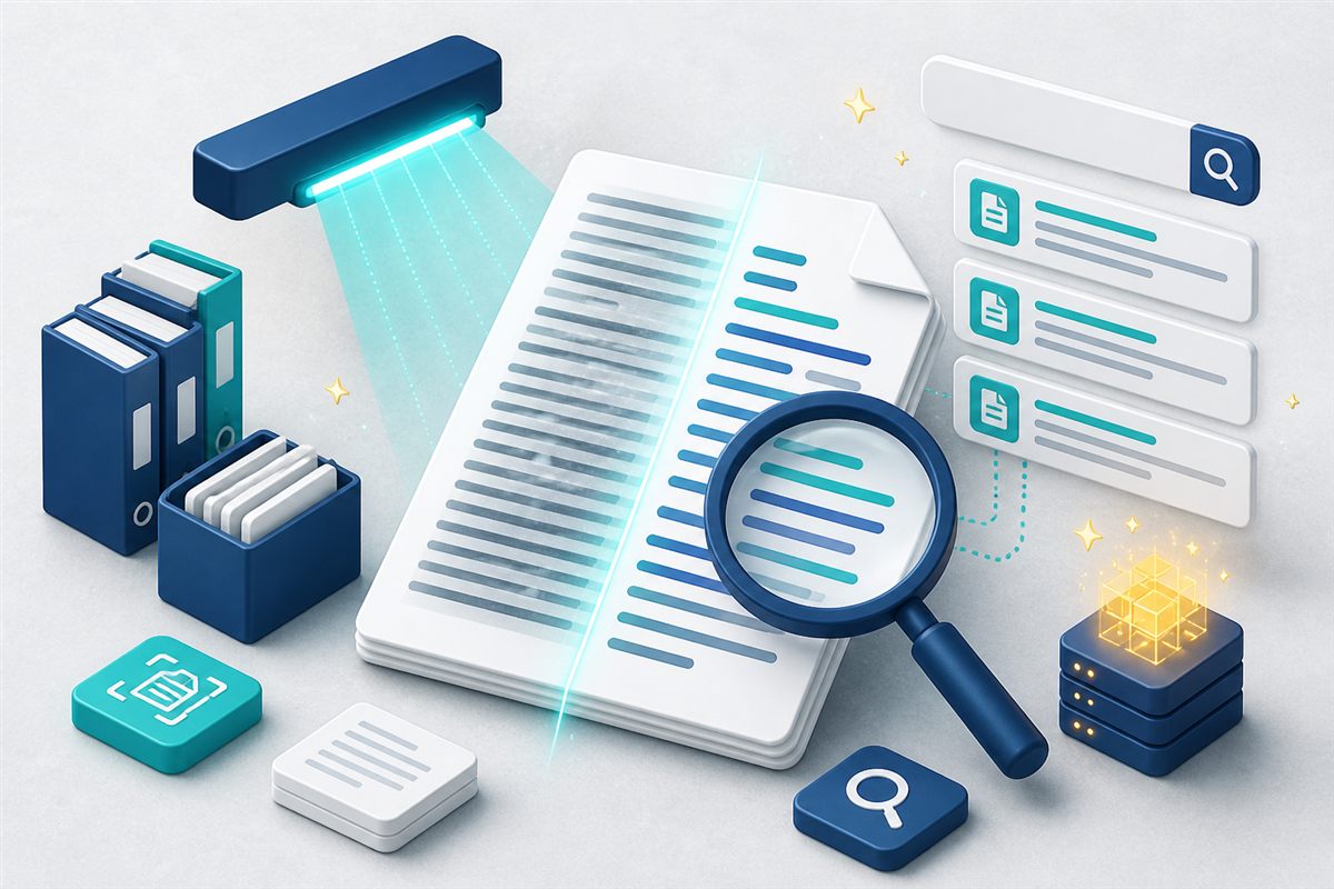 Full-Text Document Search and OCR